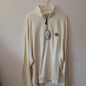 NWT Tommy Bahama Quarter Zip (XXL 100% Cotton)